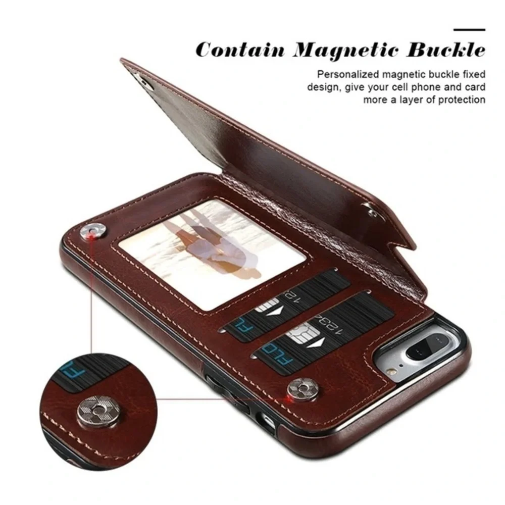 iPhone 6 Kickstand Case in Brown